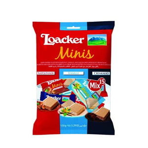 بسكويت لواكر مشكل ميني كيس 150 جرام
