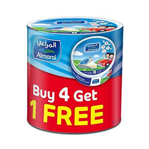 جبنة المراعي مثلثات للاطفال 4+1 - 120 جرام