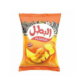 بطاطس البطل بنكهة الجبنة 12 جرام
