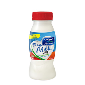 حليب المراعي طازج قليل الدسم 180 مل