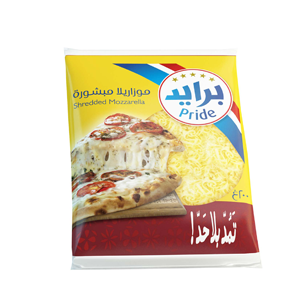 موزاريلا مبشور برايد كيس 200 جرام