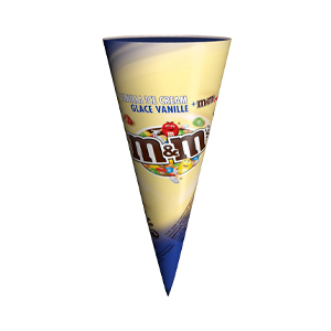 ام اند ام كون فانيليا ايس كريم 110 جرام