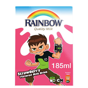 حليب ابو قوس فراولة 185 جرام