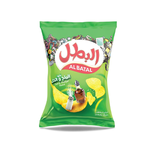 بطاطس البطل بالملح والخل 110 جرام