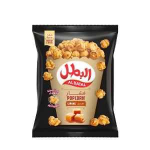 البطل فشار مغطى بالكراميل 23 جرام