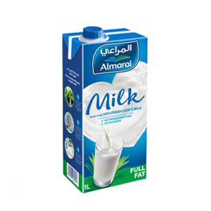 حليب المراعي كامل الدسم 1 لتر