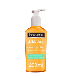 غسول نيوتروجينا فيزابلي كلير 200 مل