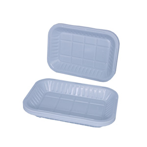 صحون بلاستيك مستطيل رقم 1 كندة 25 حبة