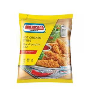 امريكانا استربس دجاج حار 750 جرام