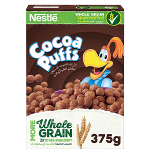 نستله رقاق كوكو بفس مع الشوكلاته 375 جم