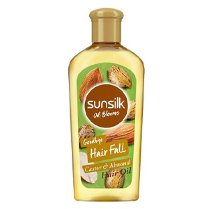 زيت صانسيلك للشعر للتساقط خروع و لوز 250 مل