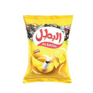 بطاطس البطل بالملح 110 جرام