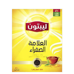شاي ليبتون العلامة الصفراء فرط  400 جرام