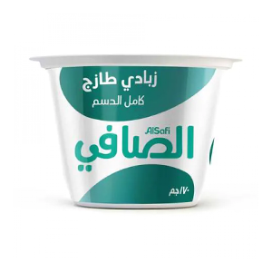 زبادي الصافي كامل الدسم 170 جرام
