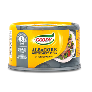 تونة ابيض بالزيت قودي 185 جرام