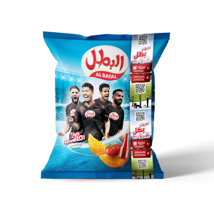 بطاطس البطل بالكاتشب 110 جرام