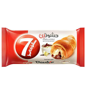 كروسان لوزين بحشوة الفانيلا والكاكاو 55 جرام