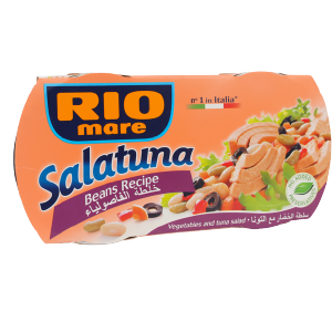 تونة ريو ماري سلطة خضار بالفاصوليا 2×18×160 جم