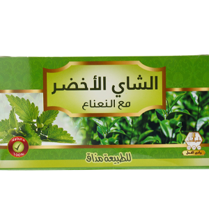 شاي أخضر بالنعناع وادي النحل 30 كيس