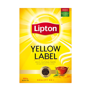 شاي ليبتنون العلامة الصفراء 200 جرام